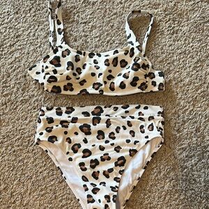 Leopard Print Bikini Set